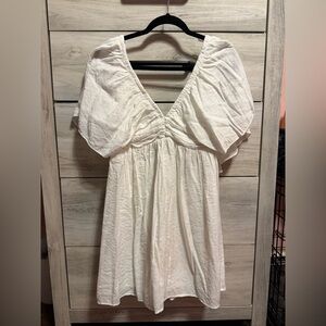 Lulu's White Mini Dress